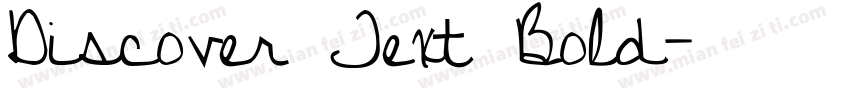 Discover Text Bold字体转换